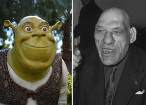 Shrek a fost real și a fost declarat cel mai urât om din lume, il chema Maurice Tillet și a avut o carieră de succes în wrestling
